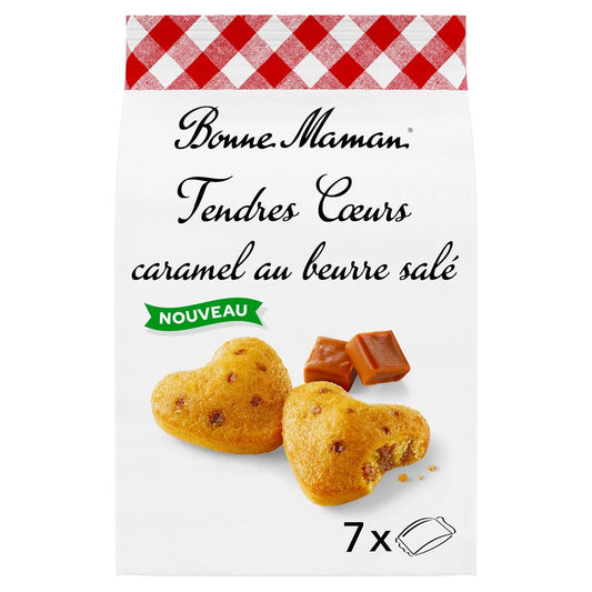 Bonne Maman cakes tendre cœur salted butter caramel 210g
