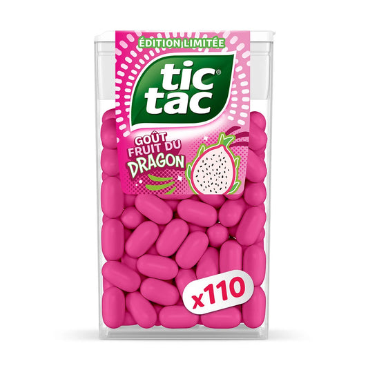 TIC TAC Dragon Fruit Flavored Sour Mints 54g