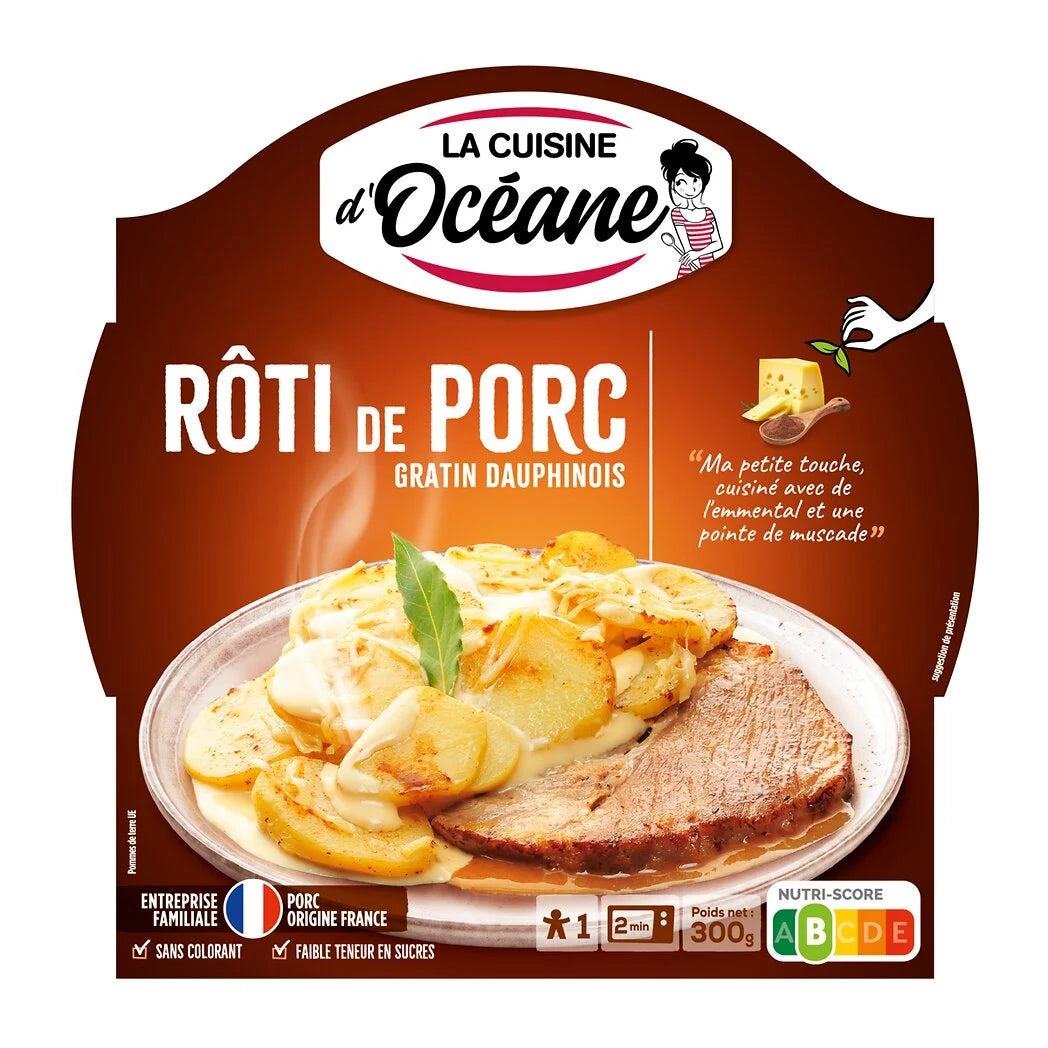 LA CUISINE D'OCEANE Roast Pork & Dauphinois Gratin 300g