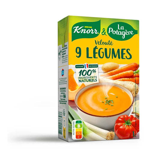 KNORR velouté of 9 vegetables 1l