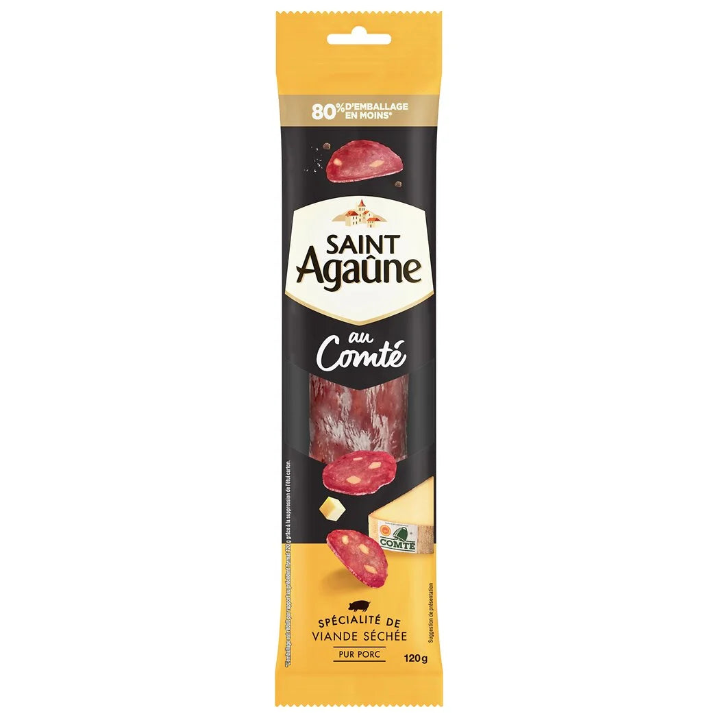 SAINT AGAUNE Wurst mit Comté 120g