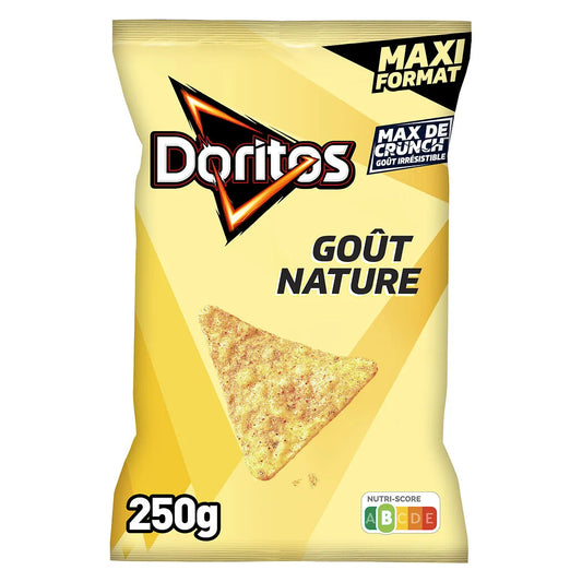 DORITOS Chips tortilla goût nature 250g