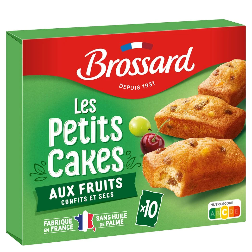 BROSSARD Mini-Obstkuchen x10 300g