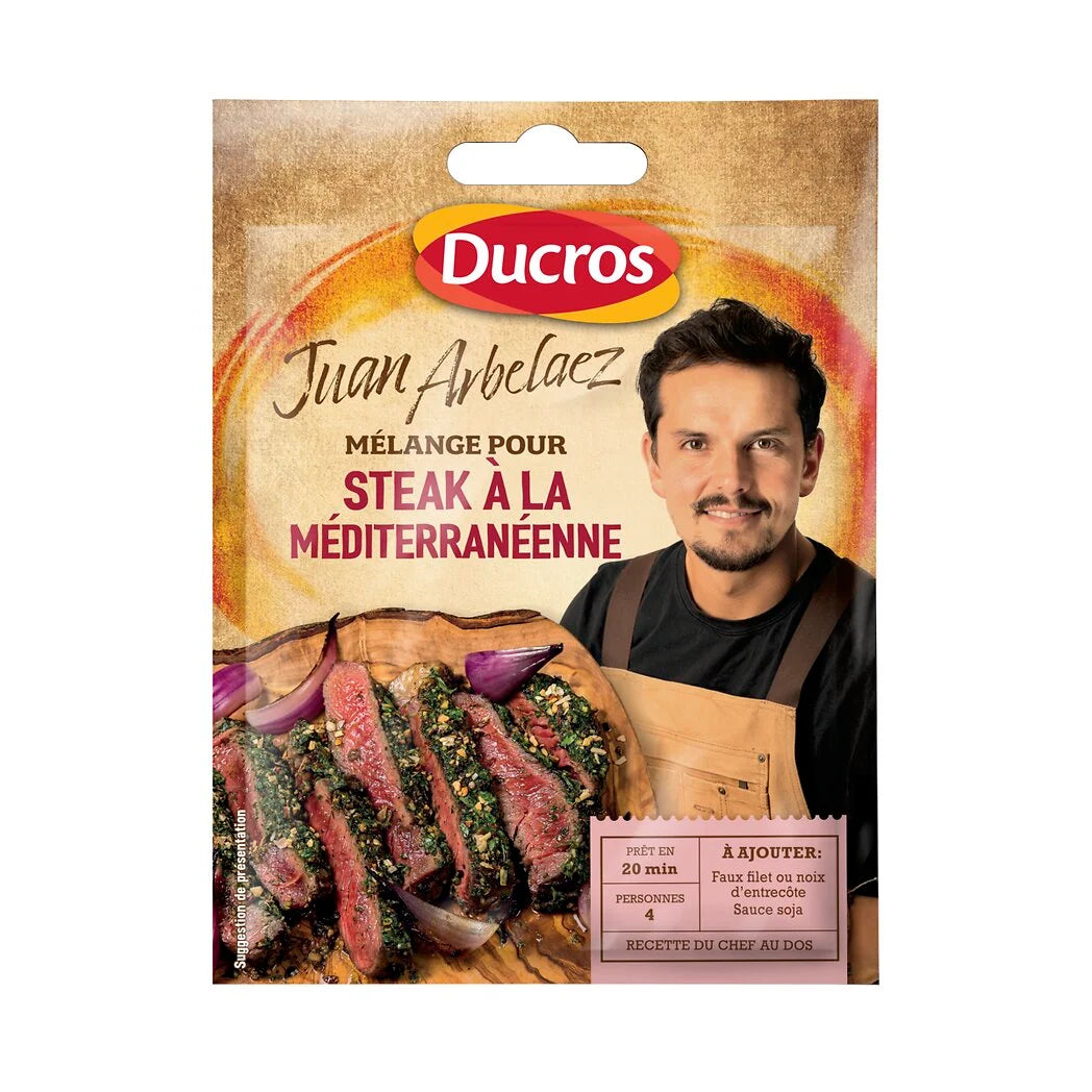 DUCROS Tempero para bife estilo mediterrâneo 27G