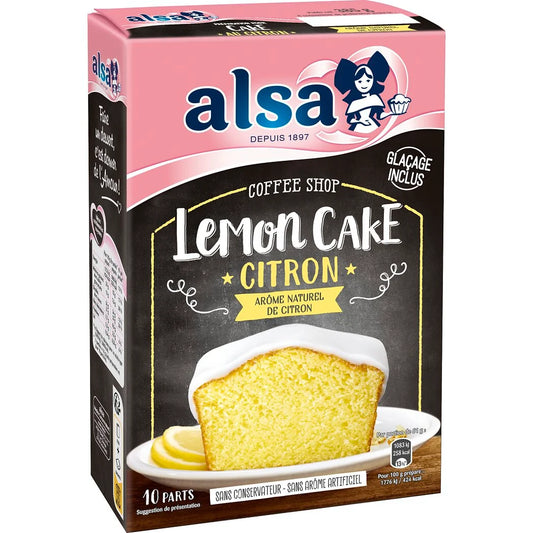 ALSA Préparation pour lemon cake 385g