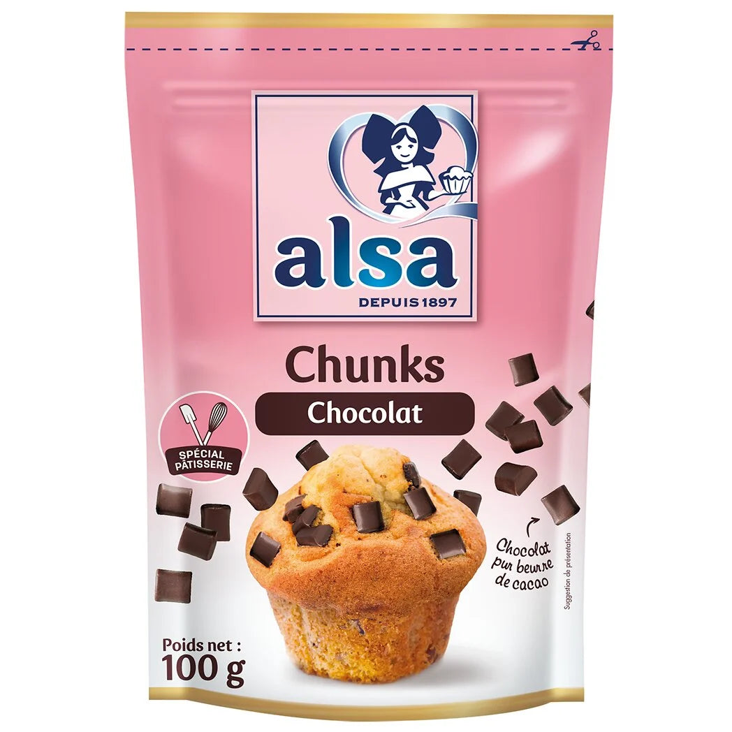 ALSA chocolate chips 100g