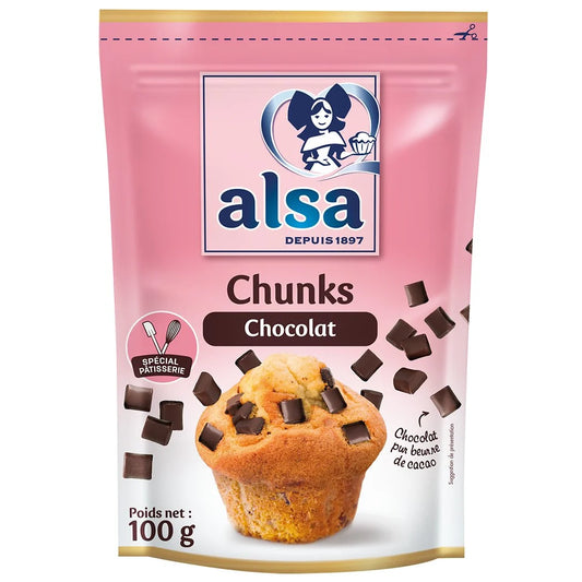 ALSA chocolate chips 100g