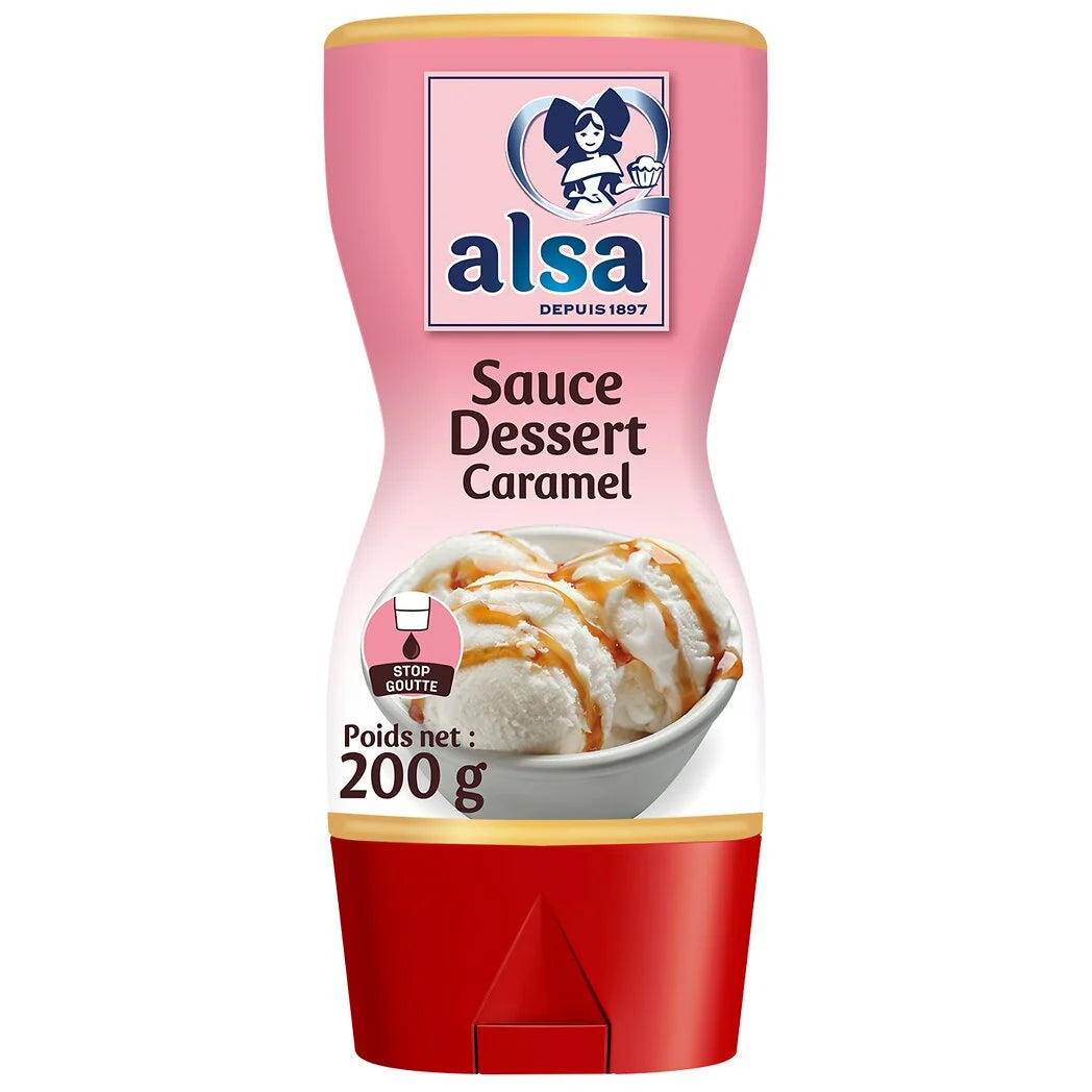 Calda de Caramelo para Sobremesa ALSA 200g