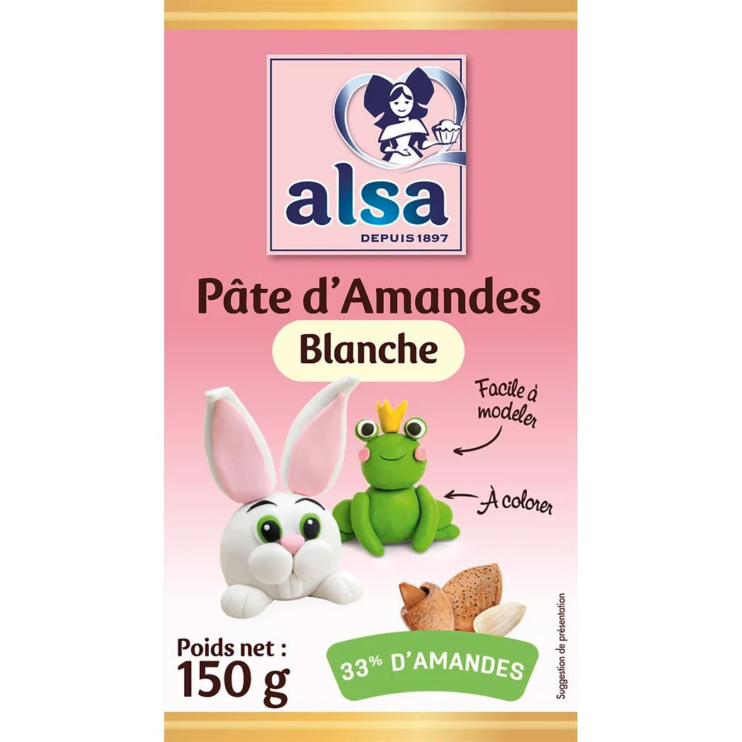 ALSA Pâte of almonds white 150g