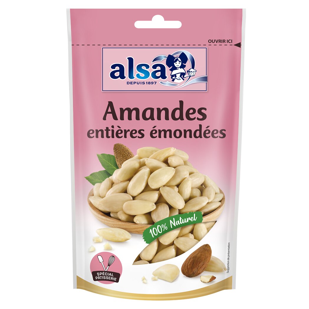 ALSA Amandes entières émondées