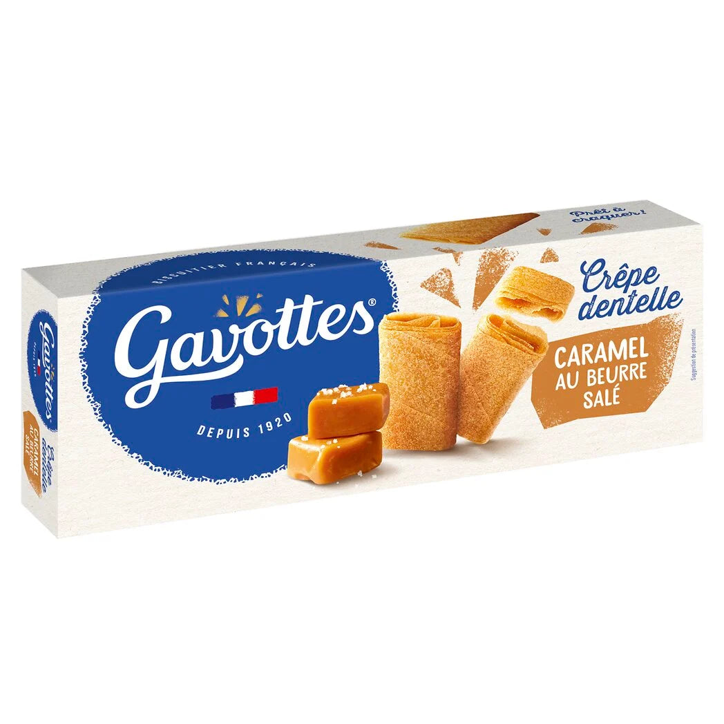 GAVOTTES Crêpe dentelle com caramelo de manteiga salgada 60g