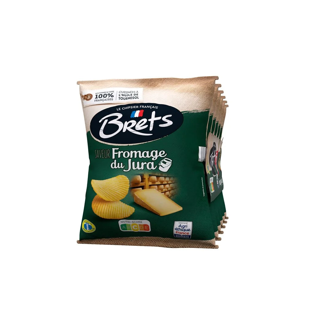 BRETS Jura Cheese Chips 6x25g