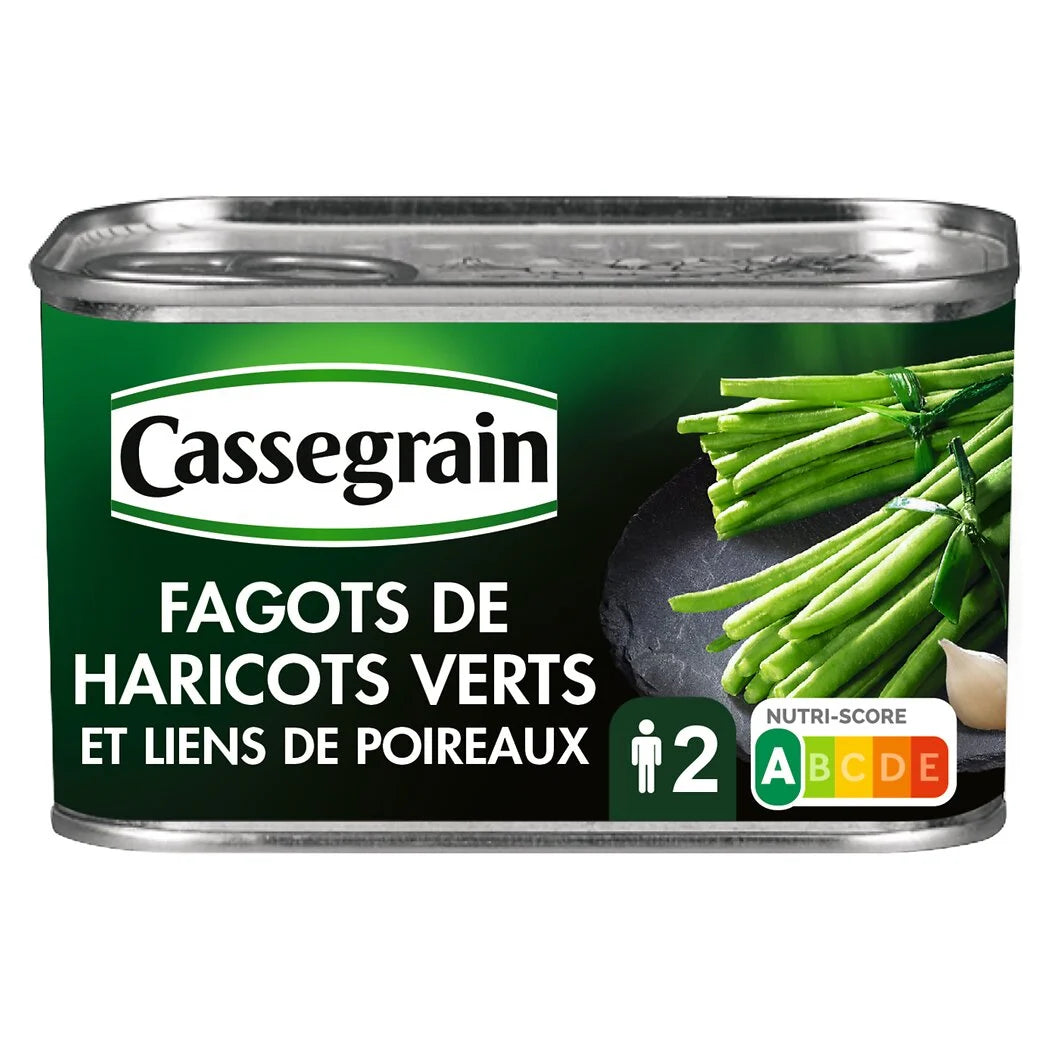 Fagotes de vagem CASSEGRAIN 220g