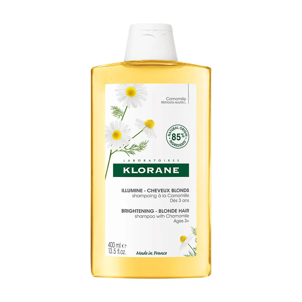 KLORANE Shampoo de Camomila para Cabelos Loiros 400 ml