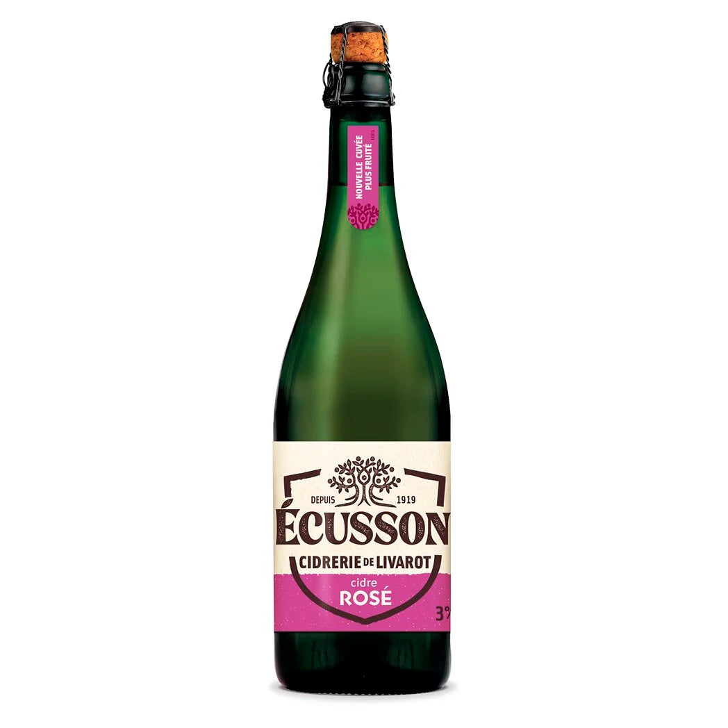 ECUSSON Natural Rosé Cider 75cl 3%