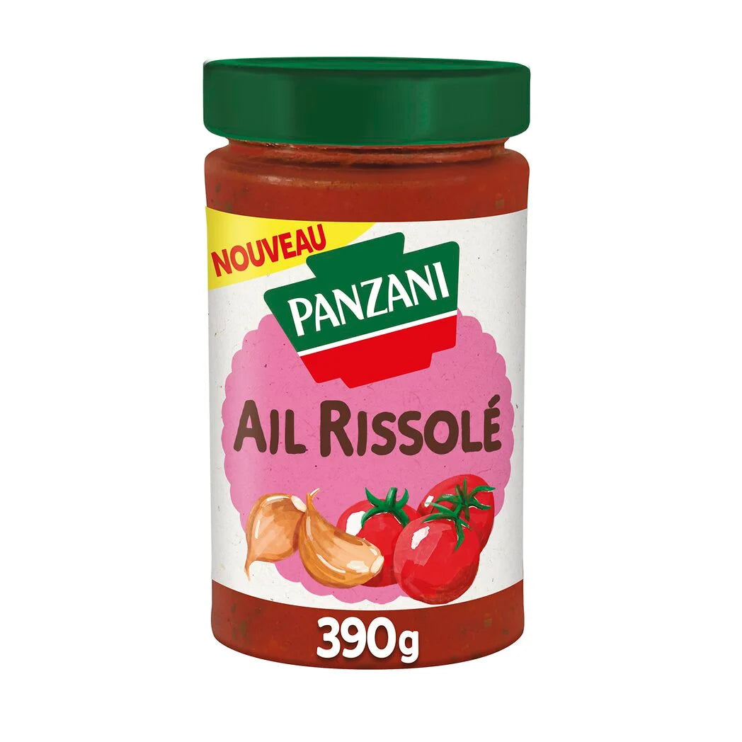 PANZANI tomato sauce cooked with oignons and with the garlic 390g