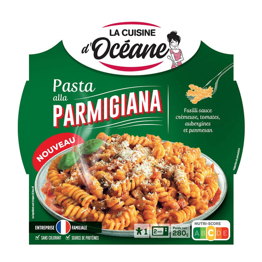 LA CUISINE D'OCEANE Pasta alla Parmigiana – Fusilli with Creamy Sauce 300g