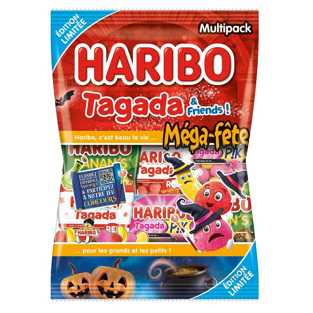 HARIBO Bonbons Halloween tagada et friends megafête 660g HALLOWEEN EDITION 2026