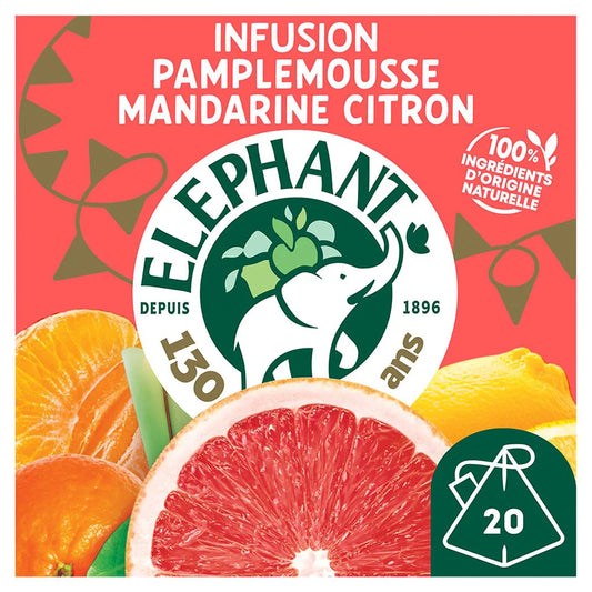 ELEPHANT Grapefruit, Mandarin, Lemon & Lemongrass Infusion x20