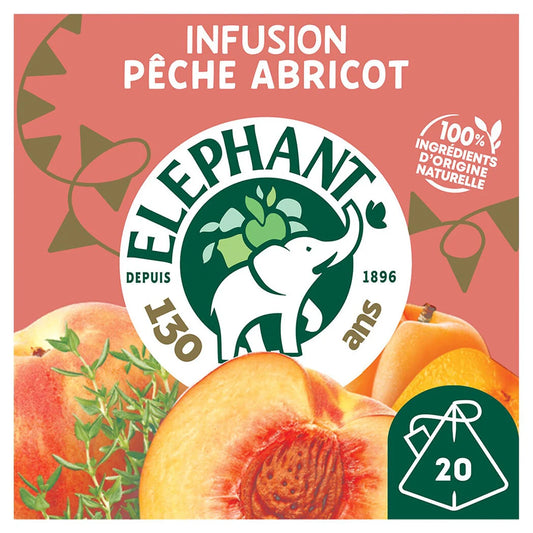ELEPHANT Peach, Apricot & Thyme Infusion x20