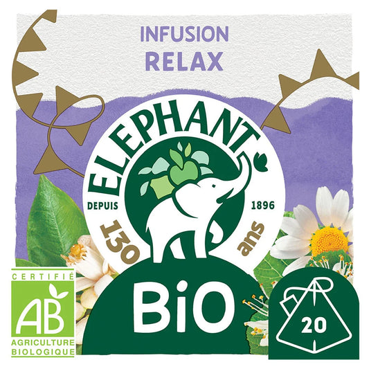 ELEPHANT Relax Infusion Organic x20