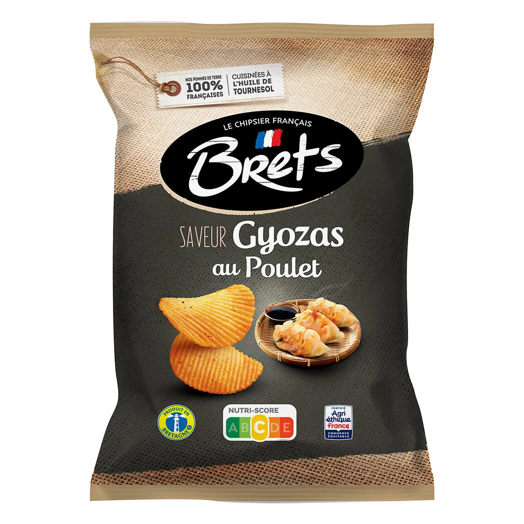 BRETS Chicken Gyoza-Flavored Potato Chips 125g