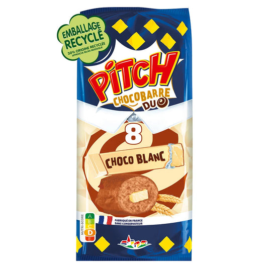 PITCH Brioches con pepitas de chocolate blanco x8 - 300g