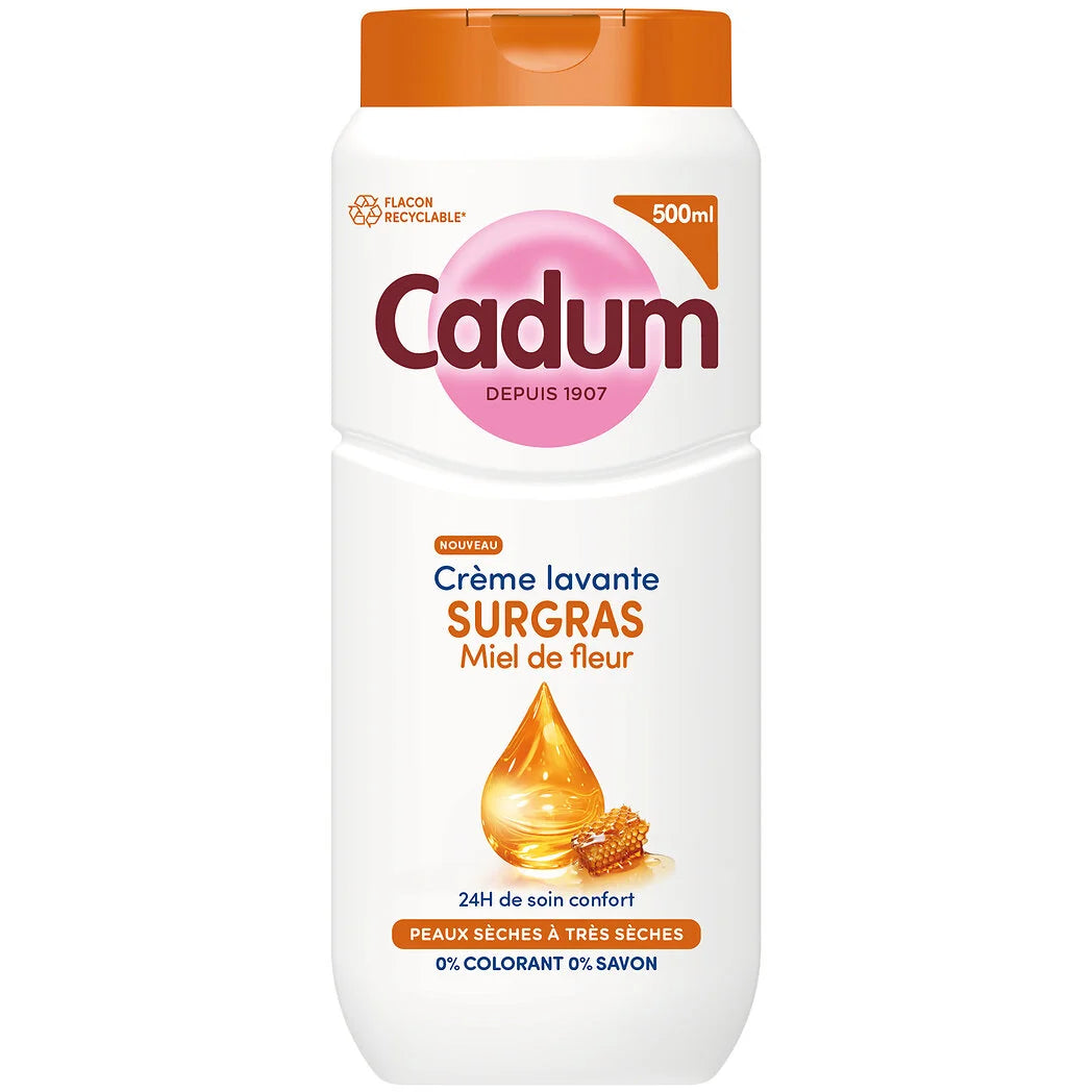 CADUM Extra-rich shower cream with flower honey 500ml