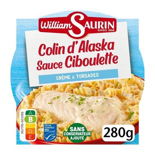 WILLIAM SAURIN Alaska Pollock with Chive Sauce 280g