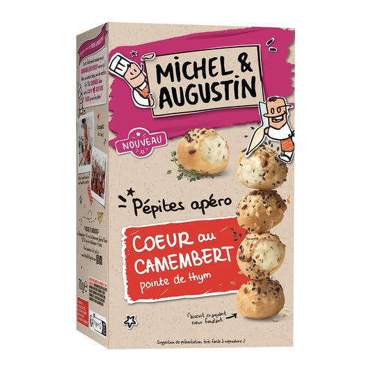 MICHEL ET AUGUSTIN Pépites apéro camembert & thym 70g
