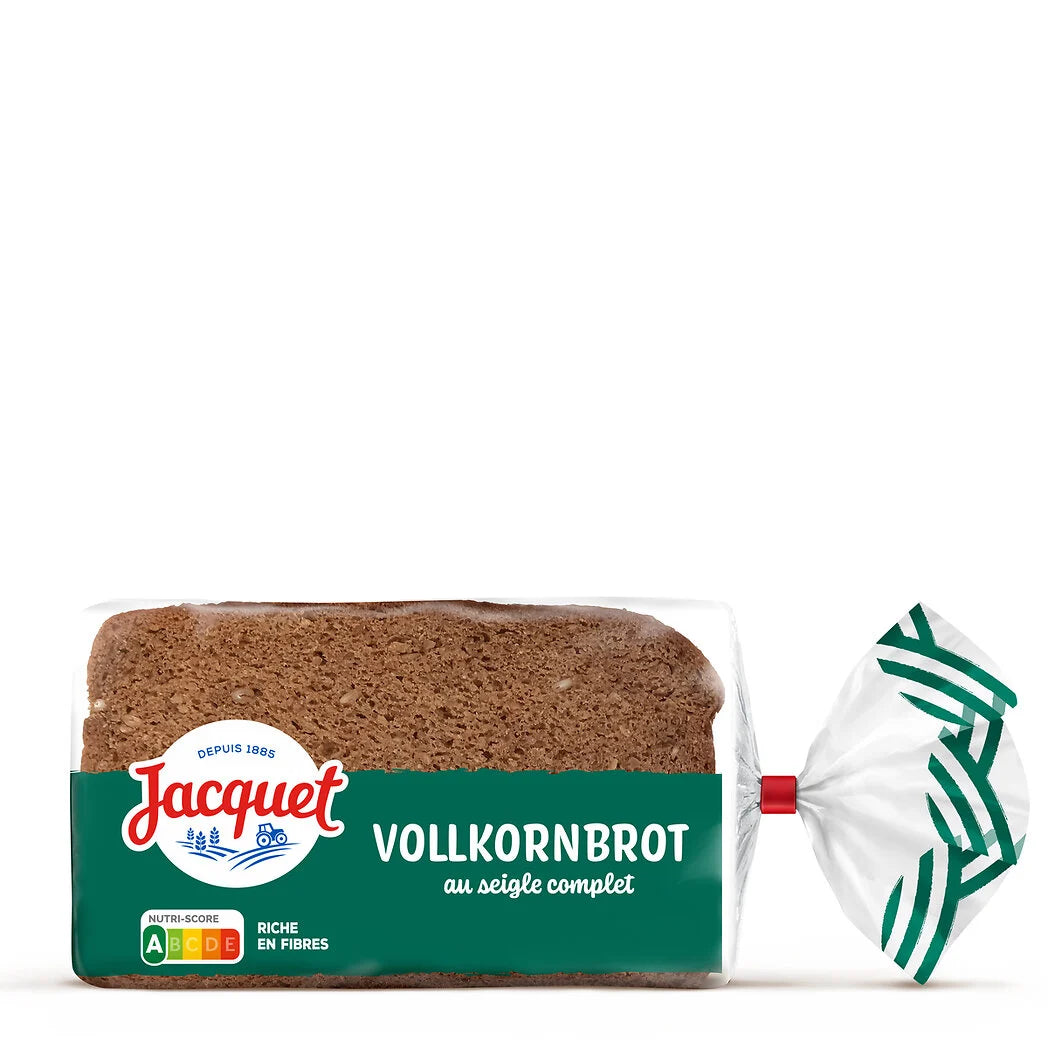 Pan integral de centeno JACQUET Vollkornbrot 500g