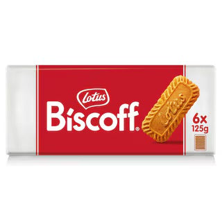 LOTUS BISCOFF Original Biscuits 750g (6 x 125g) Family Pack