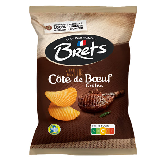 BRETS chips with côte of beef grilled 125g