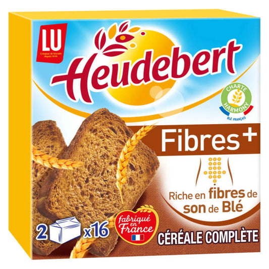 Toast HEUDEBERT Fibres+ 2 confezioni – 280g