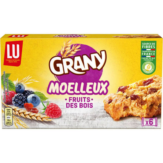 LU Grany – Soft Forest Fruit Cereal Bars 192g