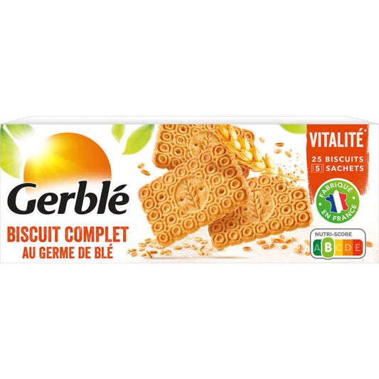 Biscuits au germe de blé complet GERBLE 210g