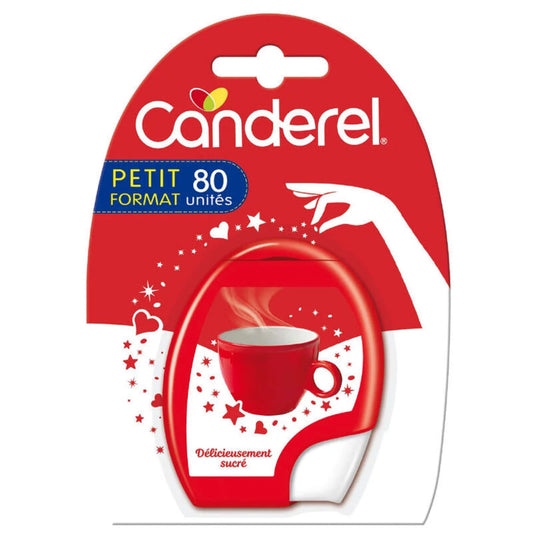 Distributeur d'édulcorant au sucralose CANDEREL – 80 comprimés (6,8 g)