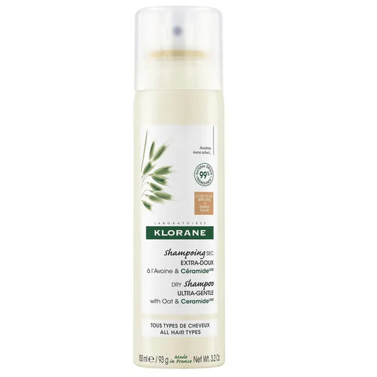 Shampooing sec extra-doux KLORANE - Tous types de cheveux - Avoine et céramide 150 ml