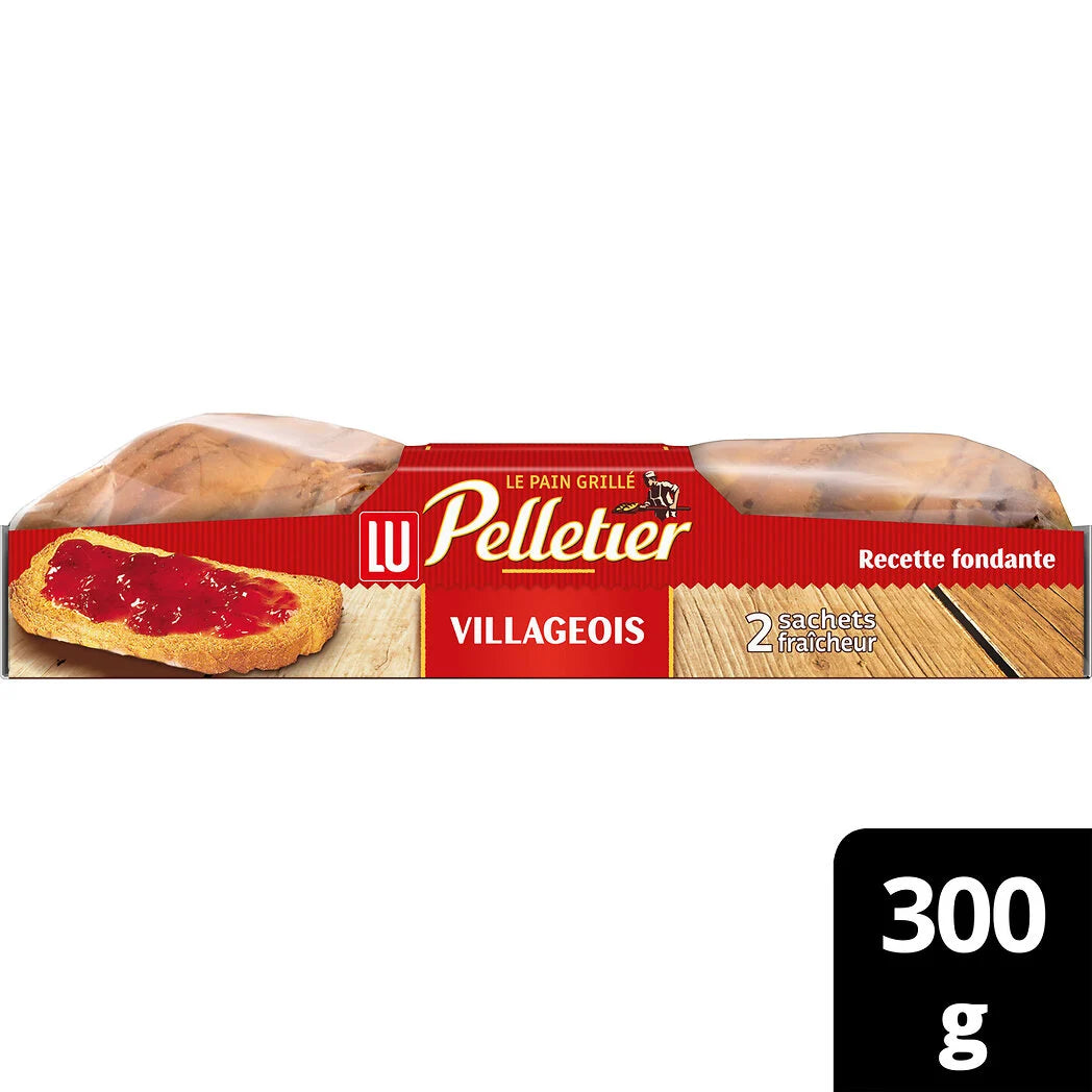 LU Pelletier - Pain grillé Villageois 300g