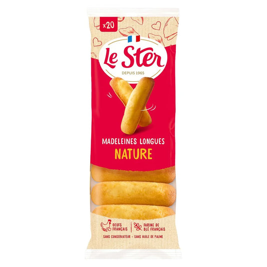 LE STER Le Pâtissier - Long Madeleines with Fresh Eggs 250g