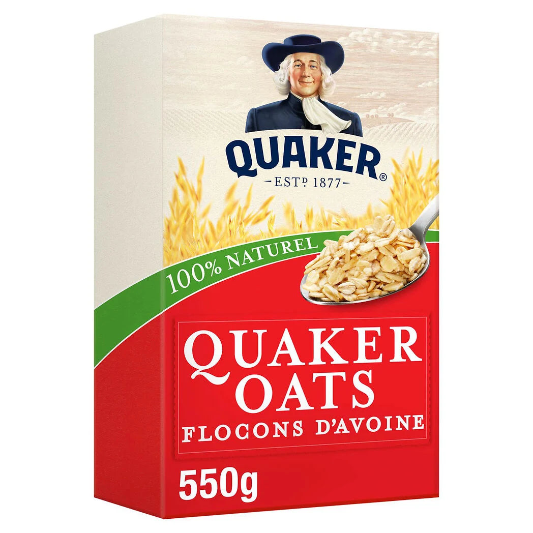 QUAKER Oats Oat Flakes 550g