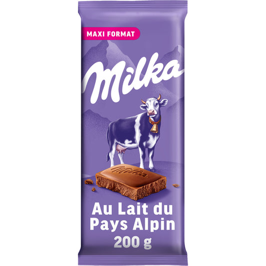 MILKA Alpine milk chocolate 200g