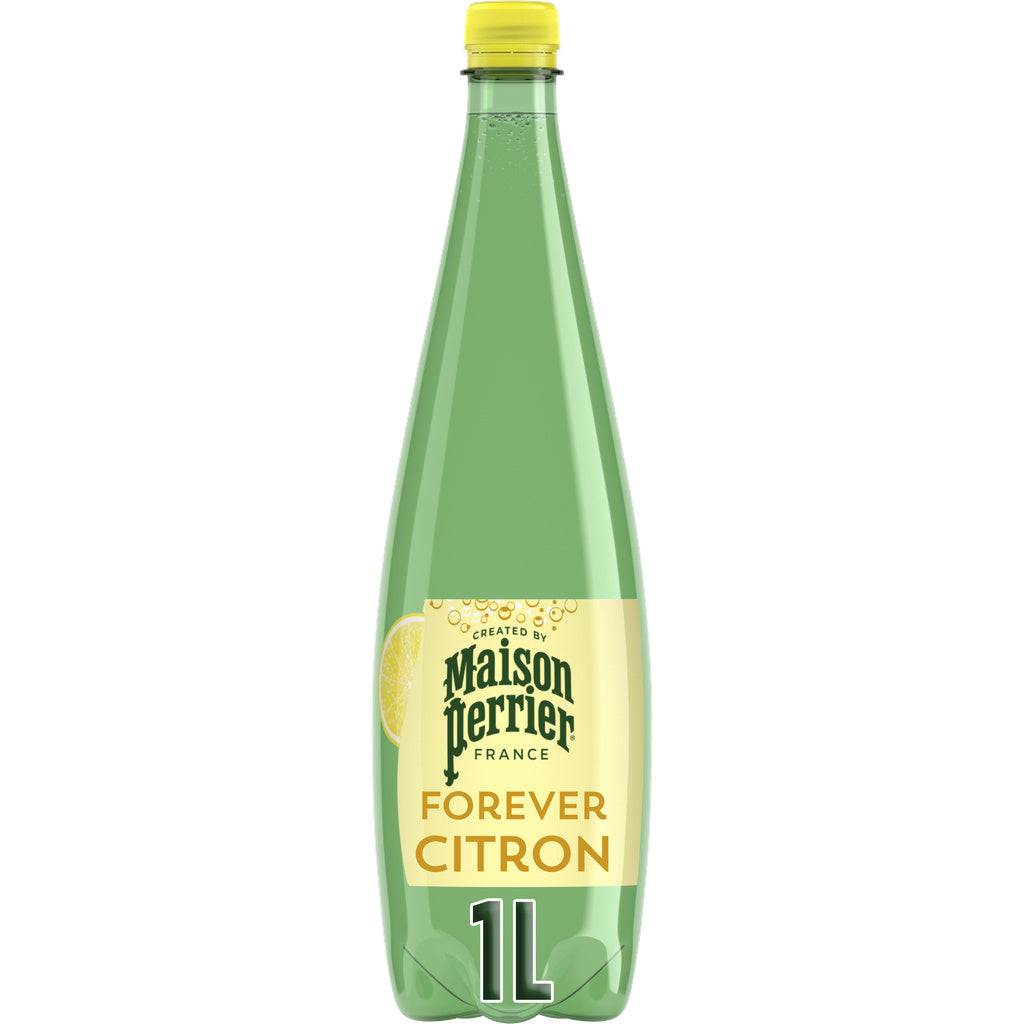 PERRIER Boisson gazeuse aromatisée citron - Forever 1L