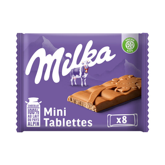 MILKA mini milk chocolate bars 8x25g - 200g