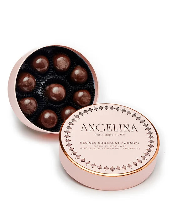 ANGELINA Box of Chocolate Delights with Caramel-Filled Centres 105g