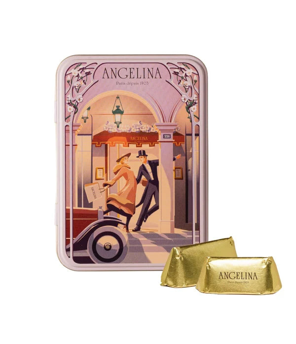 ANGELINA Box of Gianduja Chocolates 100g