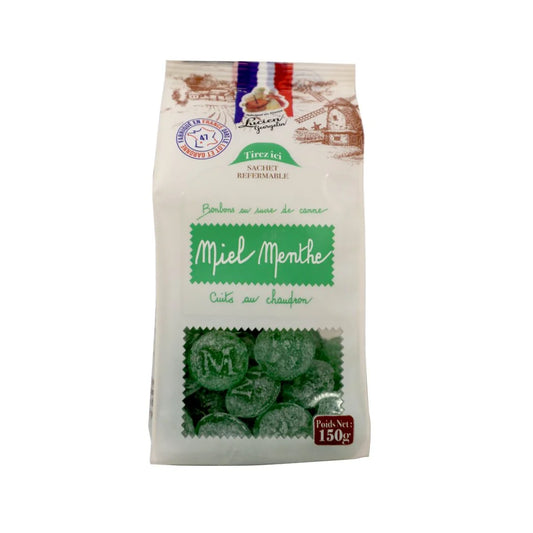 LUCIEN GEORGELIN Honey Mint Flavored Candies 150g