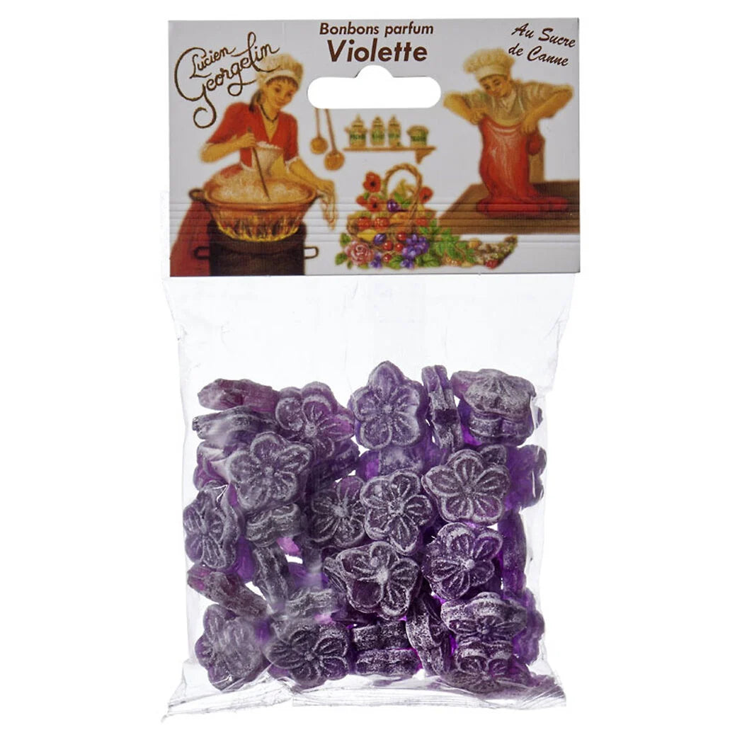 LUCIEN GEORGELIN Violet Flavored Candies 150g