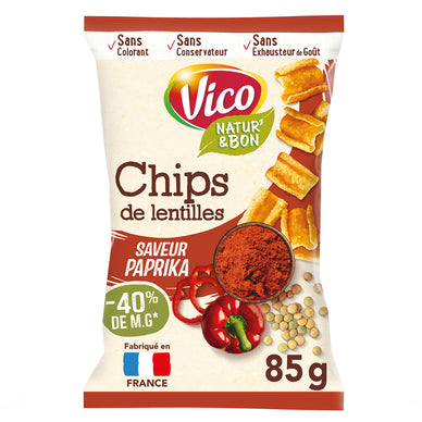 Chips de lentilles VICO au paprika 85g