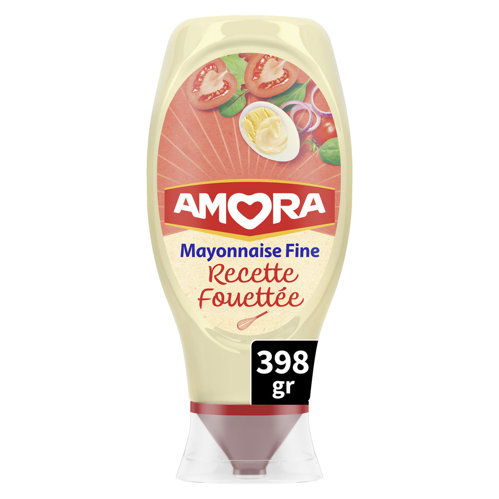 AMORA Mayonnaise feine Rezeptur mit Eiweiß geschlagen 398g